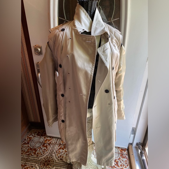 ❤️ GORGEOUS Burberry Brit Trench Sz 14 ✨ - Picture 9 of 16